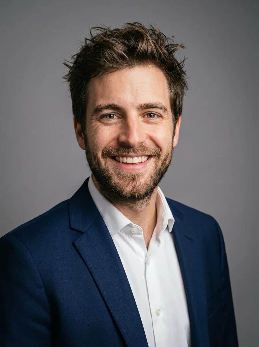 Casual Photo to Business Headshot