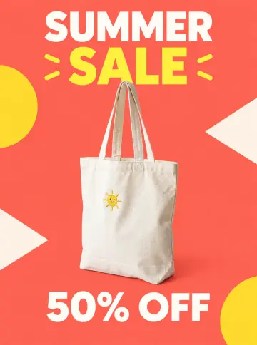 Turn a Product Photo into a Sale Poster: GPT Image 2.5 result