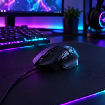 Neon Gaming Desk: GPT Image 2.5 result