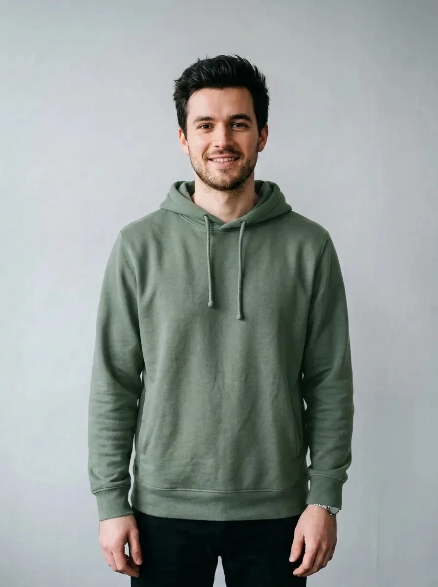 Recolor a hoodie: Nano Banana 2.1 result with the brush