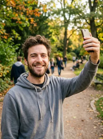 Casual Photo to Business Headshot: original photo