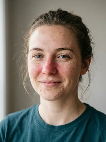 Natural Skin Retouch: original photo
