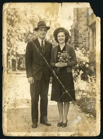 Restore a Faded Old Photo: original photo
